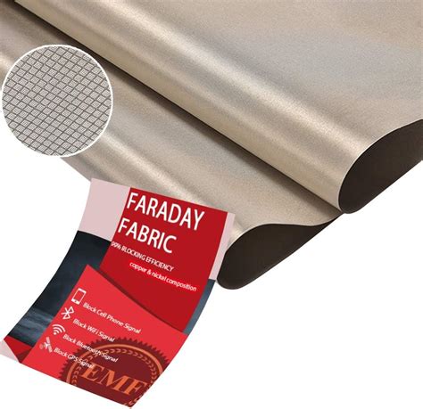 can metallic fabric prevents rfid blocking|rfid blocking fabric for sewing.